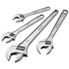 Adjustable Wrenches (Opening Size : 3/4 in, Overall Length : 6 in, Material : Chrome-Vanadium Alloy Steel)