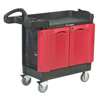 TradeMaster� Mobile Cabinets and Work Centers (Color : Black, No. of Doors : 2, Width : 41 5/8 in)