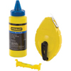 3 Pc. Chalk Line Reel Sets (Chalk Color : Red, Case Material : ABS, Includes : 4 oz. of Chalk, Chalk Reel, Line Level)