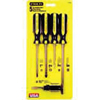 100 Plus� 5 Piece Combination Screwdriver Sets (Tip Type : Slotted, Shank Type : Square, Includes : (1) Stubby Standard 1/4 in, 1-1/2 in. Blade, (1) Standard 1/4 in, 4 in. Blade, (1) Standard 5/16 in, 6 in. Blade, (1) Standard 3/8 in, 8 in. Blade, (1) Standard 1/2 in, 12 in. Blade, Kit)