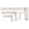 3020 Series Toolmakers' Square Sets (Material : Stainless Steel, Includes : 12225 thru 12228, Quantity : 4 per set)