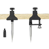 50 Series Improved Trammel Heads (Length : 3 in, 2 1/2 in, Beam Width : 3/4 in [Max], Beam Thickness : 0.375 in)