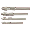 162 Series Pin Vise (Capacity : 0.030 in [Min], 0.062 in [Max], Material : Steel, Finish : Nickel Plated)