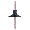 Steel Rule Depth Gages (Range : 0 in [Min], 6 in [Max], Wt. : 0.17 lb, Bridge Length : 2 5/8 in)