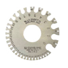 Nos. 0-36 U.S. Standard Gages (Range : 5/16 in [Min], 0.007 in [Max], No. of Holes : 36, Wt. : 0.21 lb)