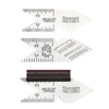 Center Gauges (Material : Spring Steel, Finish : Satin Chrome, Measuring System : Inch)