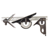 434H Series Combination Squares (Blade Length : 12 in, Beam Material : Forged Hardened Steel, Graduation(s) : No. 4R - 8ths, 16ths, Quick Reading 32nds, 64ths)