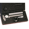Dial Caliper & Micrometer Sets (Includes : Case, 120A-6 Dial Caliper, C604R-6 Spring Tempered Precision Rule, T436.1XRL-1 Outside Micrometer w/Carbide Faces, Measuring System : Inch, Quantity : 1 per case)