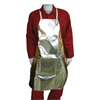 Aluminized Fabric Aprons (Width : 24 in, Length : 36 in, Material : Aluminized Rayon)
