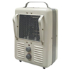 Portable Electric Heaters (Watts : 1300.00 W, 1500.00 W, Working Cap. : 5120 Btu [Max], Voltage : 120.00 V)