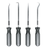 4-Piece Hook & Pick Sets (Blade Material : High Carbon Steel, Handle Material : Plastic, Handle Type : Screwdriver)