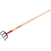 Cultivators & Hooks (No. of Tines : 4, Tine Shape : Curved, Round, Head Width : 5 in)