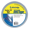 Anchor� 36 Heavy-Duty Contractor Grade Duct Tapes (Color : Silver, Width : 1.870 in, Length : 60 yd)