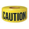 Barricade Tapes (Depicted Text : Caution, Color : Yellow, Color Text : Black)