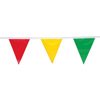 Pennant Flags (Color : Multi-Color, Length : 100 ft, 1200 in, Pennant Size Width @ Length : 9 in @ 12 in)