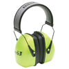 Leightning� Hi-Visibility Earmuffs (Noise Reduction Rate (NRR) : 30 dB, Color : Hi-Viz Green, Type : Over-The-Head)