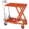 Scissor Lift Tables (Capacity Wt. : 660 lb, Height : 10 5/8 in [Min], 32 1/2 in [Max], Table/Plate Length : 32 1/2 in)