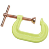 Hargrave� 400-CS Series C-Clamps (Opening Size : 0 in [Min], 3 in [Max], Throat Depth : 2 3/8 in, Spindle Diam : 5/8 in)