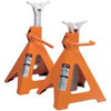 Jack Stands (Load Cap. : 3 tons [Max], Height : 11 3/4 in [Min], 17 1/4 in [Max], Base Length : 8 5/8 in)