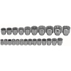 24 Piece Standard Metric Socket Sets