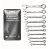 10 Piece Miniature Combination Wrench Sets (Opening Size : 5/32 in, 3/16 in, 13/64 in, 7/32 in, 15/64 in, 1/4 in, 9/32 in, 5/16 in, 3/8 in, 7/16 in, Opening Type : Open/Box, Includes : Plastic Pouch)
