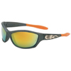 HD 1000 Series Safety Glasses (Frame Color : Gunmetal, Lens Tint : Orange Mirror, Lens Coating/Shade : Anti-Fog, Hard Coat)