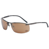 HD 700 Series Safety Glasses (Frame Color : Gunmetal Matte, Lens Tint : Brown Mirror, Lens Coating/Shade : Hard Coat)