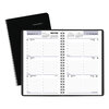 DayMinder® Brand Weekly Appointment Books, One Week Per Spread (Black, 4-7/8 x 8 Page Size)
