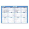 Reversible/Erasable Dated Yearly Wall Planner, Horizontal Format (36 x 24)