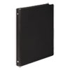 ACCOHIDE� Poly Round Ring Binders (1/2 Capacity, Black, 23 Pt.)