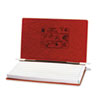 Hanging Data Binders with Pressboard Covers (14-7/8 x 8-1/2, Executive Red, Pressboard Covers for Unburst Sheets)