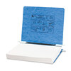 Hanging Data Binders with Pressboard Covers (11 x 8-1/2, Light Blue, Pressboard Covers for Unburst Sheets)