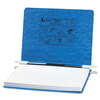 Hanging Data Binders with Pressboard Covers (12 x 8-1/2, Light Blue, Pressboard Covers for Unburst Sheets)