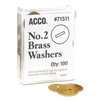 Prong Paper Fasteners & Washers