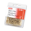 Gold Tone Paper Clips
