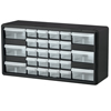 26-Drawer Storage Hardware and Craft Organizer (Color : Black, Quantity : 1 Each, Size : 20 x 10 x 6.5 )