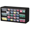 26-Drawer Storage Hardware and Craft Organizers (Color : Black, Quantity : 2 per Case, Size : 20 x 10 x 6.5 )