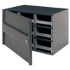 19-Drawer Storage Hardware and Craft Organizerwith Locking Door (Color : Gray, Quantity : 1 Each)