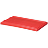 Nest & Stack Tote Lids (Color : Red, Quantity : 6 per Case)