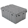 stack+&+nest+storage+bins: Akro-Mils - Attached Lid Containers