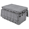 stack+&+nest+storage+bins: Akro-Mils - Attached Lid Container