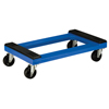 Reinforced Padded Capped Dolly (Color: Blue, Material: Steel, Rubber pad, Plastic)