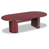 Alera� Verona Series Racetrack Conference Table Top with Modesty Panel (Global Product Type : Table Tops, Width : 96 in, Depth : 45 in)