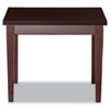 Alera� Verona Series Occasional Tables (Global Product Type : Tables, Top Color/Finish : Mahogany, Width [Nom] : 20 in)