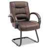 Alera� Strada Series Guest Chair (Global Product Type : Chairs/Stools-Chairs without Casters, Seat Type : Waterfall Edge, Seat Width : 21 in)