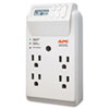 APC� Power-Saving Timer Essential SurgeArrest Surge Protector (Global Product Type : Surge Protectors, Number of Outlets [Nom] : 4, Joules Of Surge Protection [Nom] : 1020 J)