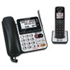 AT&T� CL84100 Corded/Cordless DECT 6.0 Phone System with Digital Answering System (Global Product Type : Telephones-Cordless, Answering System : Digital, Lines : 1)