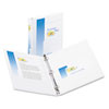 Avery� Economy Vinyl Round Ring View Binder (Global Product Type : Binders-Ring Binder, Capacity Range ( ) [Max] : 1 in, Sheet Capacity : 175)