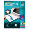Avery� Direct Print� Unpunched Presentation Dividers (Global Product Type : Index Dividers-Customizable, Index Divider Size : 11 x 8 1/2, Tab Color(s) : White)