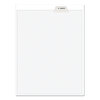 Preprinted Legal Exhibit Bottom Tab Index Dividers, AveryŽ Style, Helvetica Bold Individual Letters (25 Dividers per Pack, Tab Title: Exhibit B)